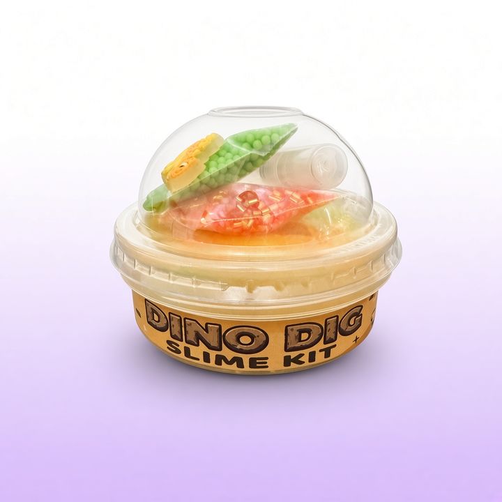 Dino Dig slime kit